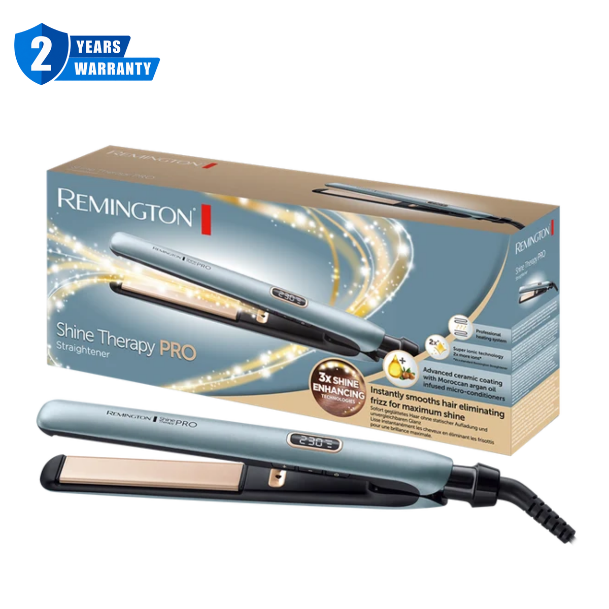 Remington Shine Therapy PRO Hair Straightener S9300
