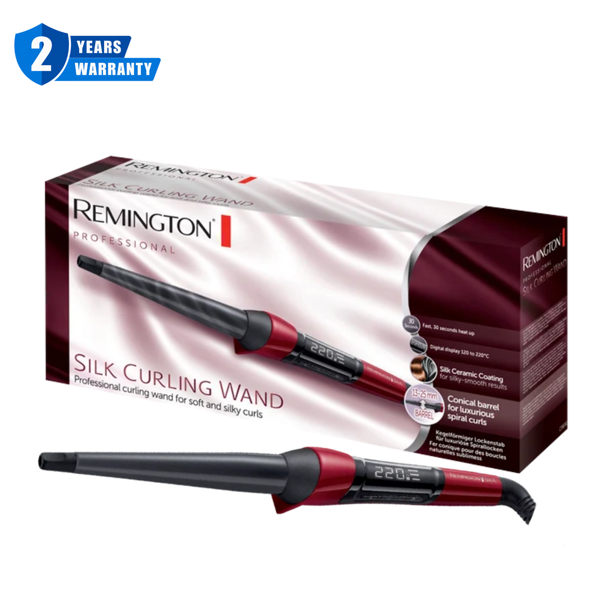 Remington Silk Curling Wand CI96