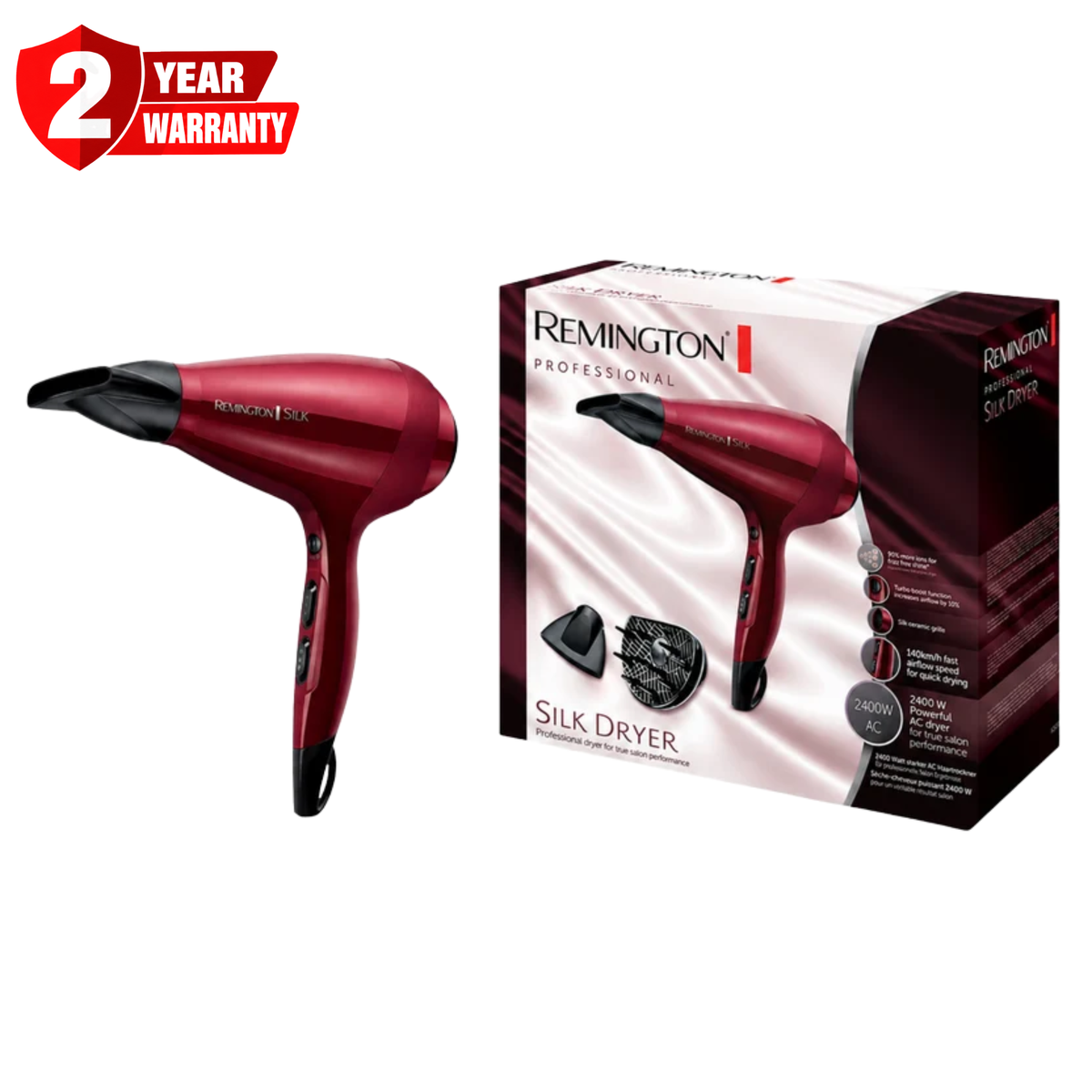 Remington Silk Hair Dryer D9096