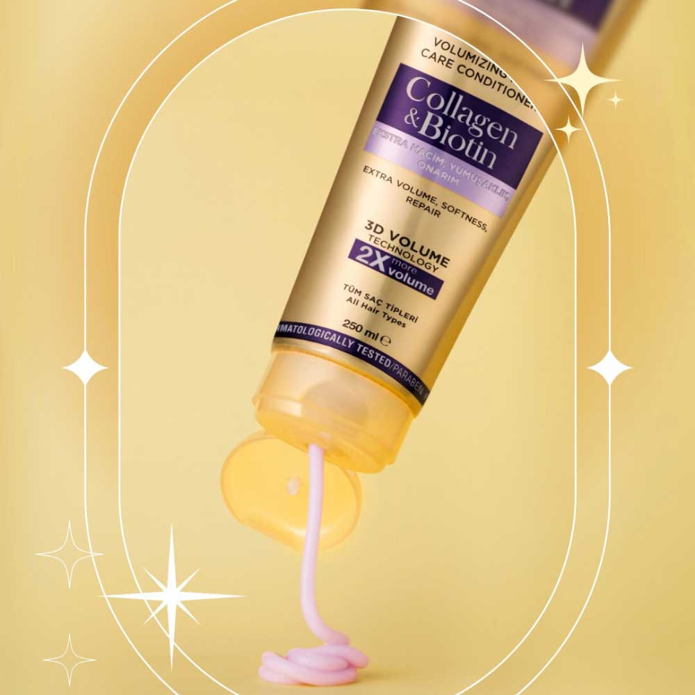 Restorex Collagen & Biotin Volumizing Hair Conditioner For All Hair Types 250ml