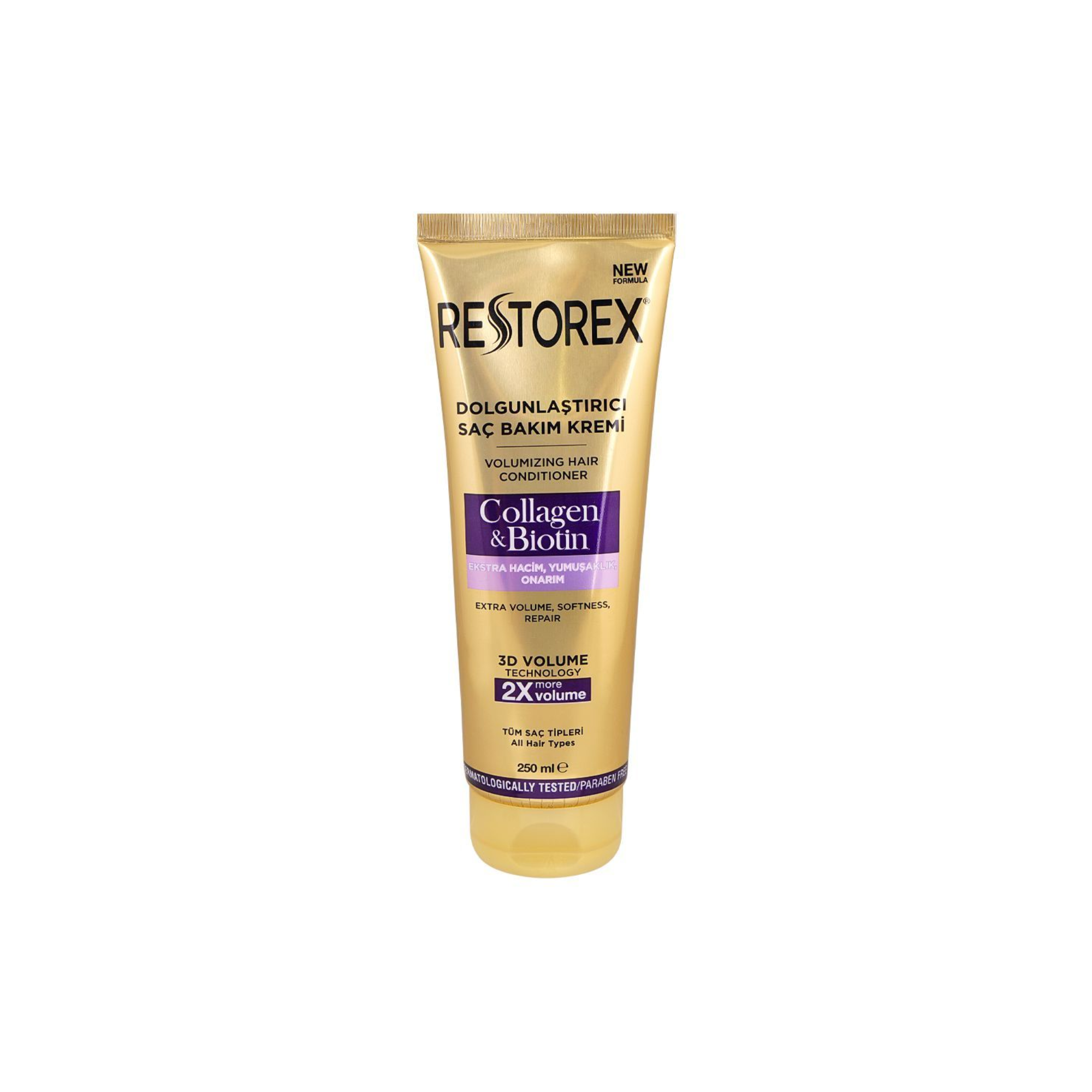 Restorex Collagen & Biotin Volumizing Hair Conditioner For All Hair Types 250ml