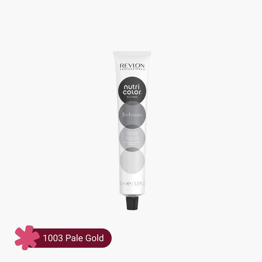 Revlon Nutri Color Filters 3-In-1 Cream Color 1003 Pale Gold 100ml