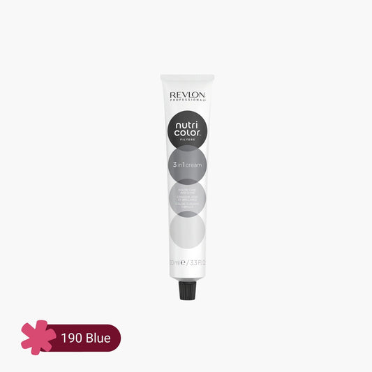 Revlon Nutri Color Filters 3-In-1 Cream Color 190 Blue 100ml