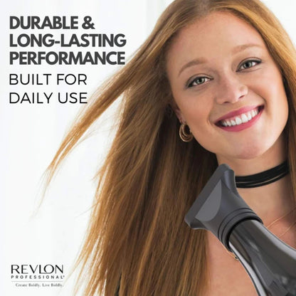 Revlon Professional Hair Dryer With 2 Styling Nozzles & Air Diffuser 2200W