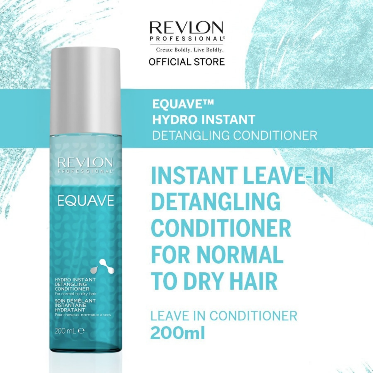 Revlon Equave Hydro Instant Detangling Conditioner For Normal To Dry Hair 200ml