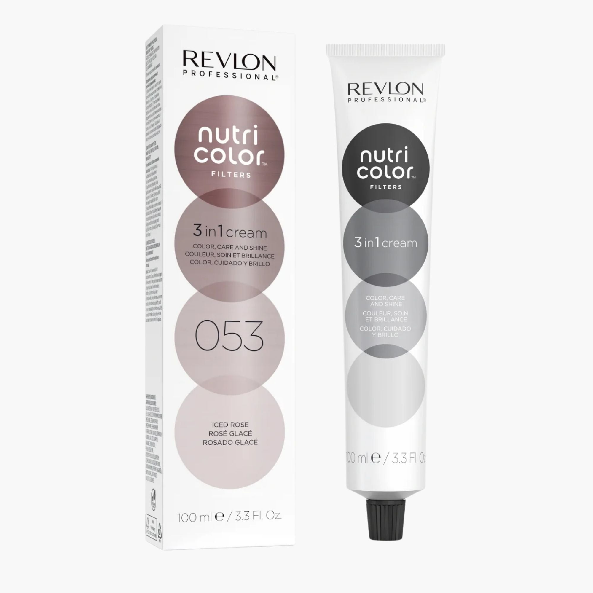 Revlon Professional Nutri Color Filters 3-In-1 Cream Color 053 Iced Rose 100ml