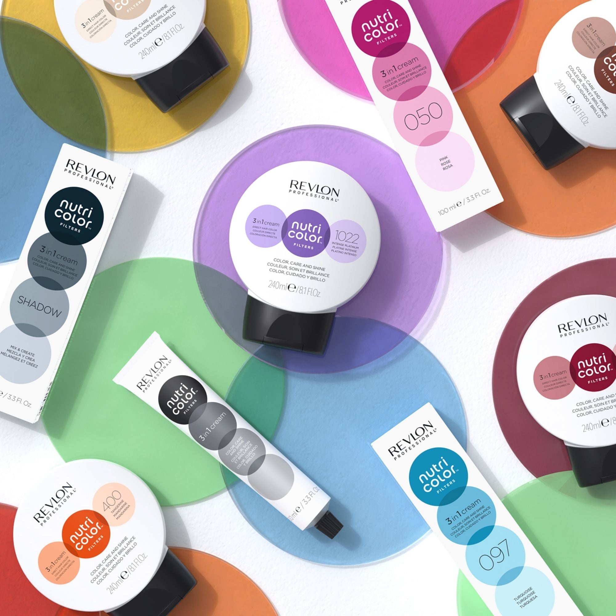 Revlon Professional Nutri Color Filters 3-In-1 Cream Color 053 Iced Rose 100ml