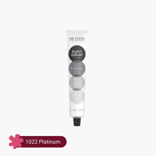 Revlon Nutri Color Filters 3-In-1 Cream Color 1022 Platinum 100ml