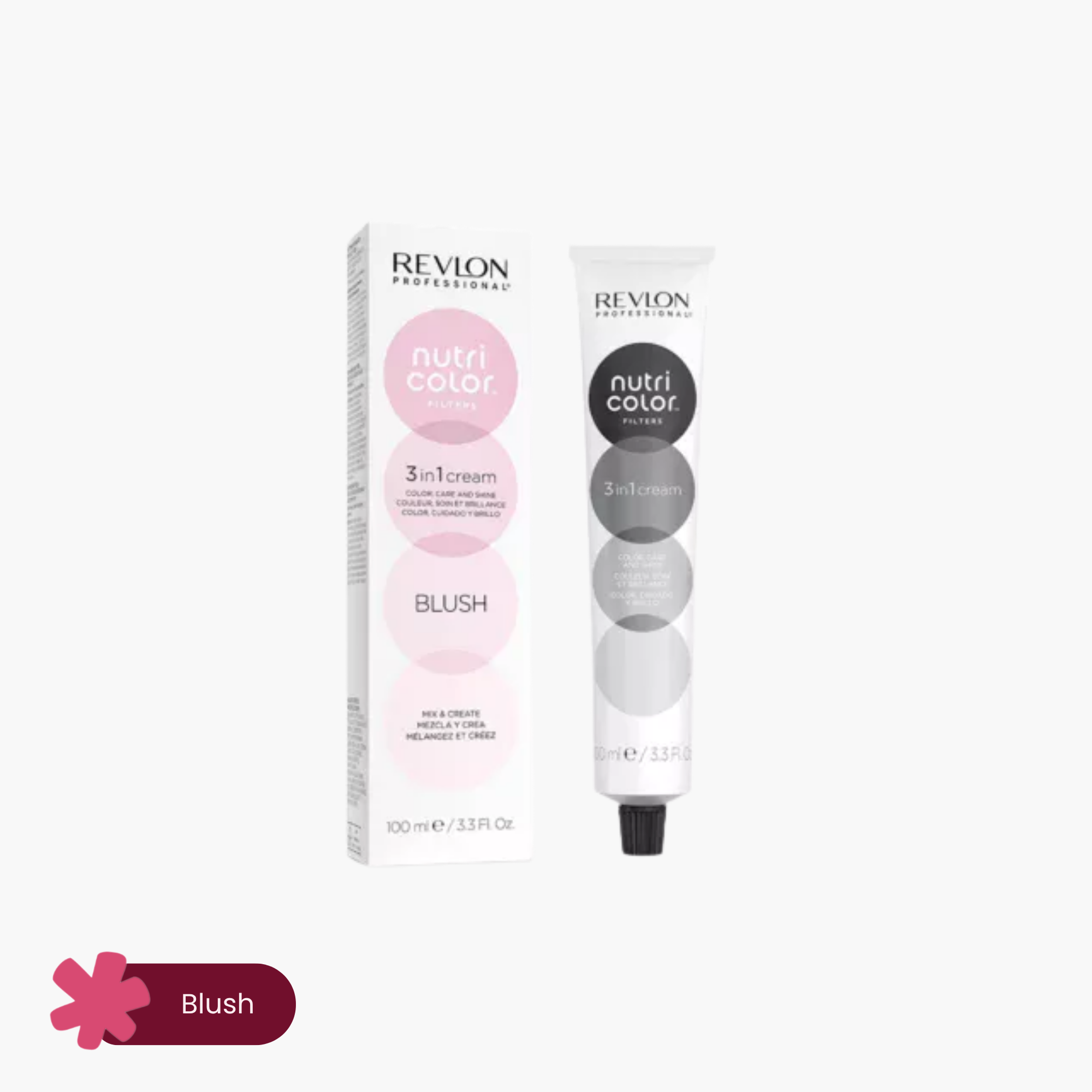 Revlon Professional Nutri Color Filters 3-In-1 Cream Color Blush 100ml