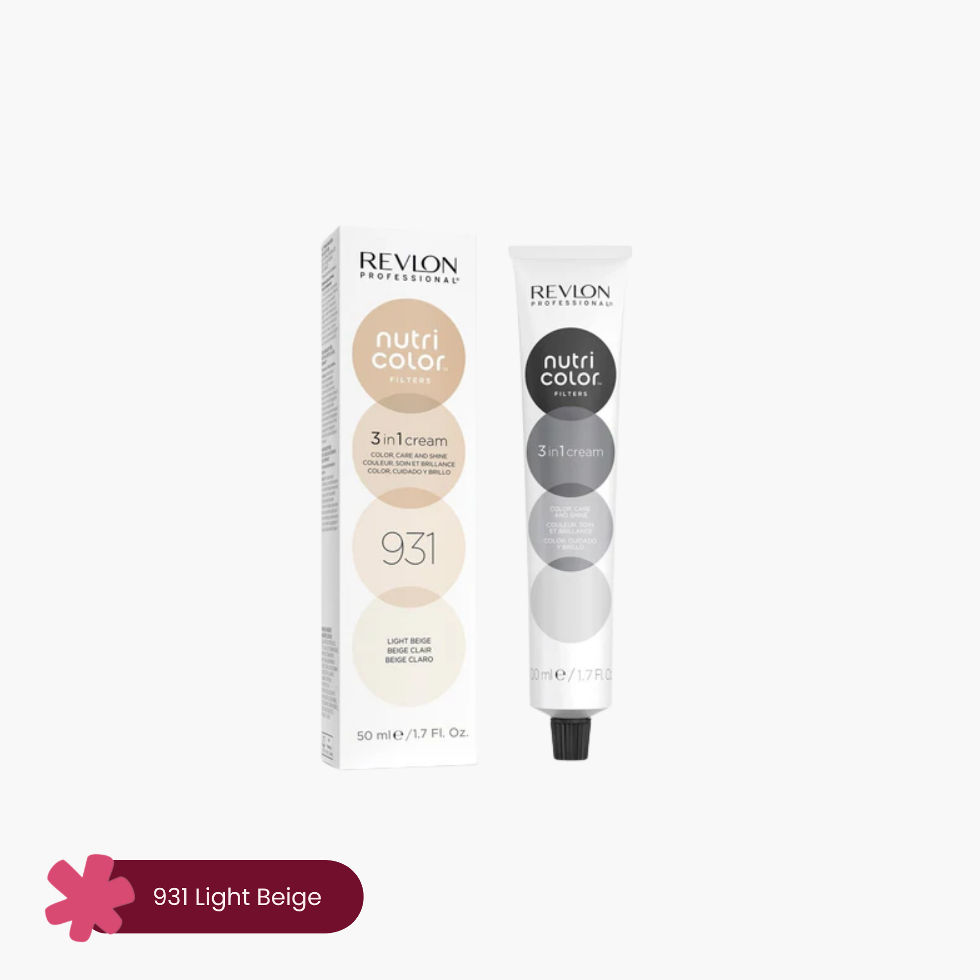 Revlon Professional Nutri Color Filters 3-In-1 Cream Color 50ml