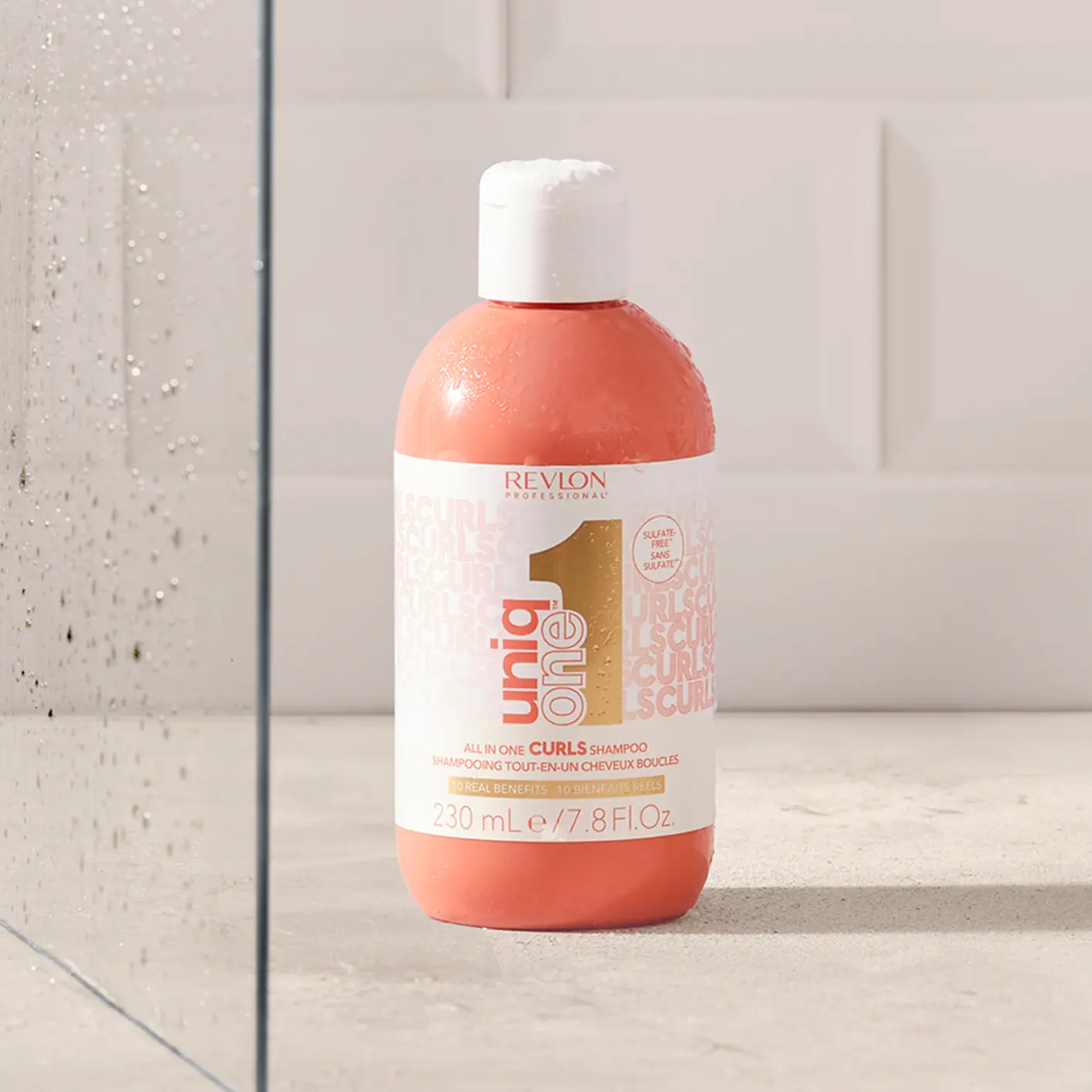 Revlon Professional UniqOne All In One Sulfate Free Curls Shampoo 230ml how to use