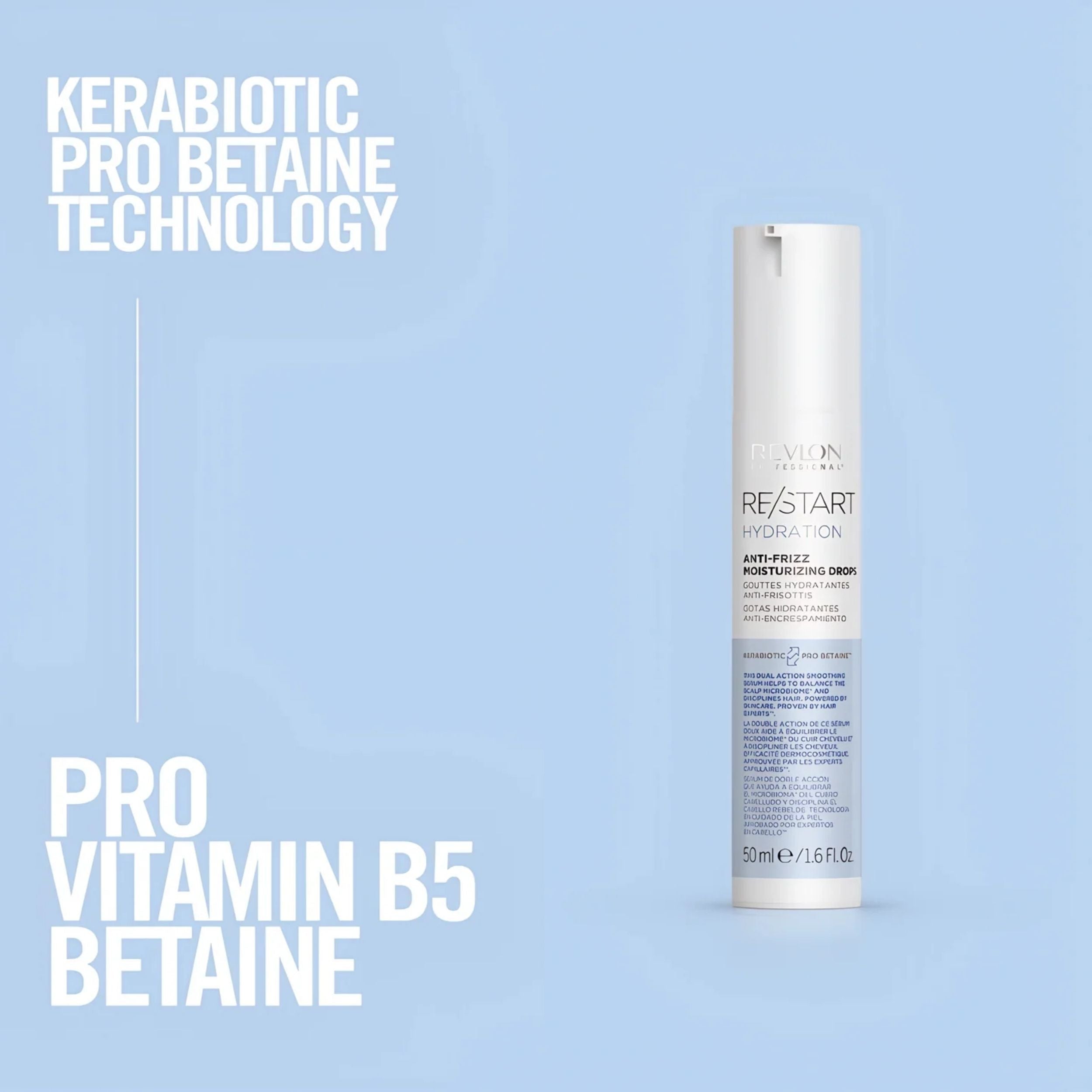 Revlon Professional RE/START Hydration Anti-Frizz Moisturizing Drops 50ml