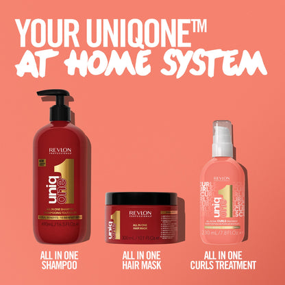 Revlon UniqOne All In One Curls Leave In Hair Treatment 230ml
