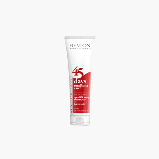 Revlonissimo 45 Days Total Color Care Conditioning Shampoo Brave Reds 275ml