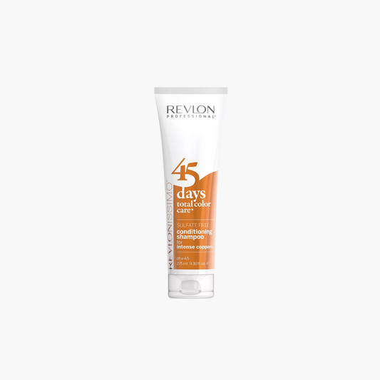 Revlonissimo 45 Days Total Color Care Conditioning Shampoo Intense Coppers 275ml