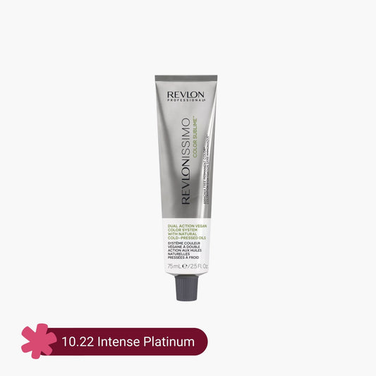 Revlonissimo Color Sublime Ammonia Free Hair Color 10.22 Intense Platinum 75ml