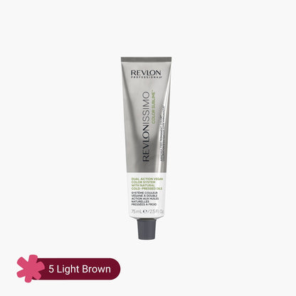 Revlon Professional Revlonissimo Color Sublime Ammonia Free Hair Color 5 Light Brown 75ml