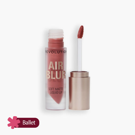 Revolution Air Blur Soft Matte Liquid Lipstick Ballet 3.25ml