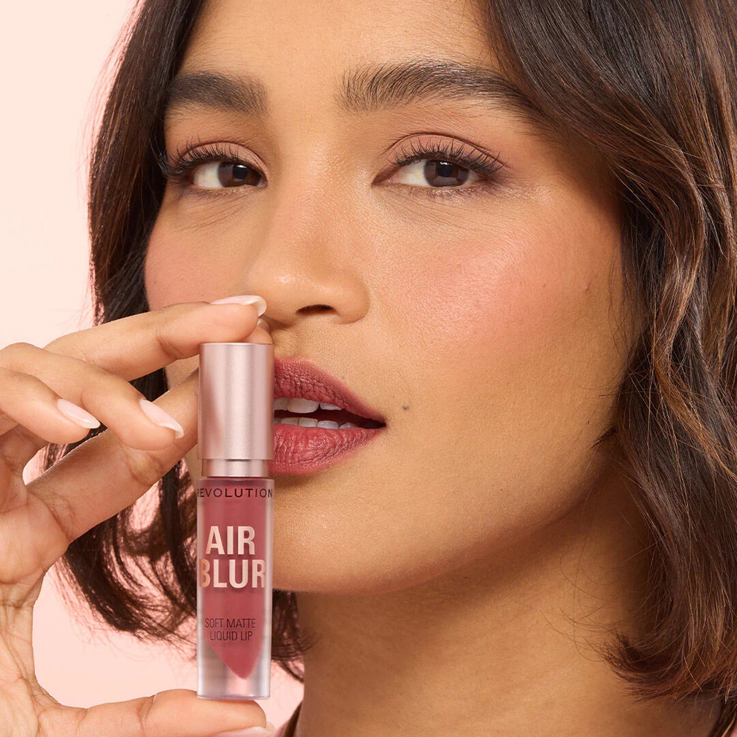 Revolution Air Blur Soft Matte Liquid Lipstick Whisper 3.25ml