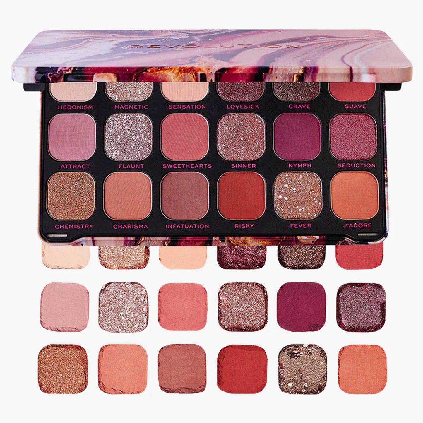 Revolution Forever Flawless Allure Eyeshadow Palette 19.8gm