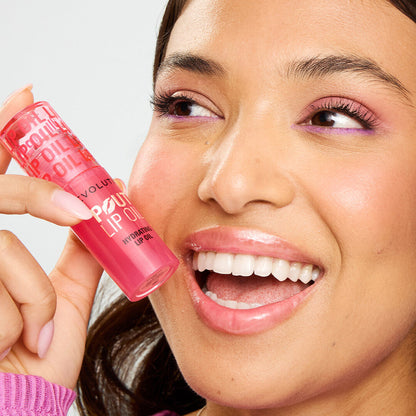 Revolution Pout Hydrating Lip Oil Watermelon Pink 3ml