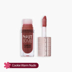 Revolution Pout Bomb Plumping Lip Gloss Cookie Warm Nude 4.6ml