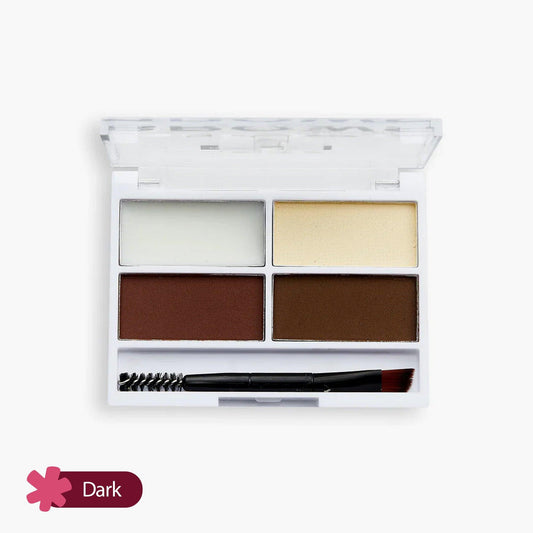 Revolution Relove Colour Cult Brow Palette Dark 3.2gm