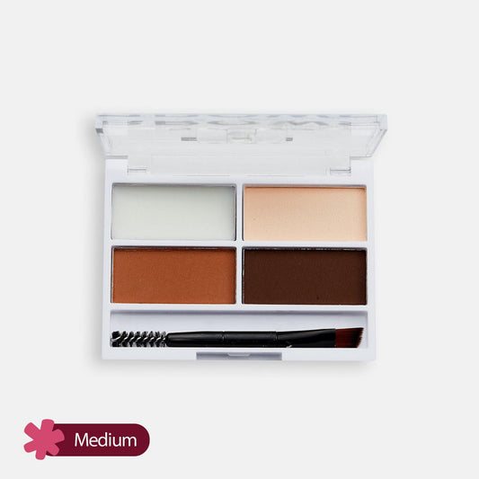 Revolution Relove Colour Cult Brow Palette Medium 3.2gm