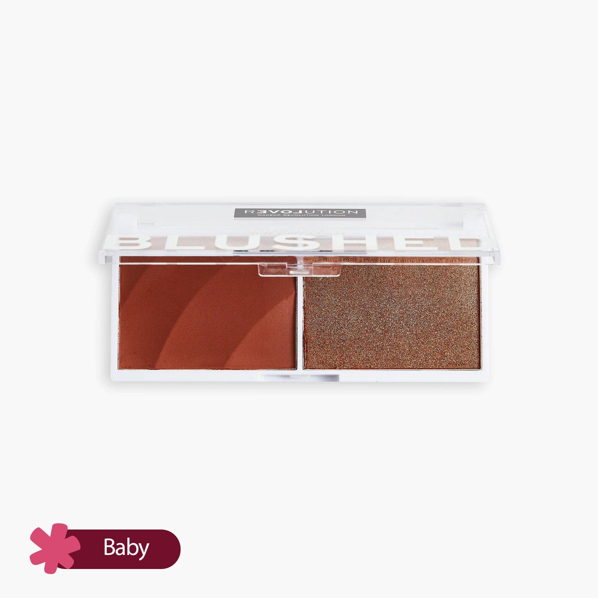 Revolution Relove Colour Play Blushed Duo Baby 6gm