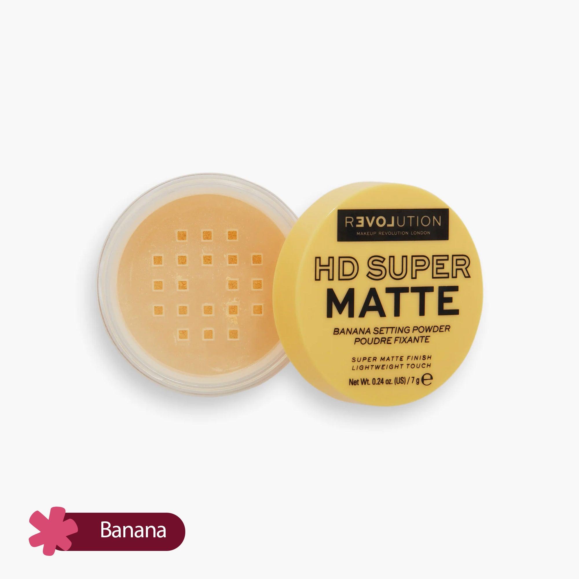 Revolution Relove HD Super Matte Banana Setting Powder 7gm