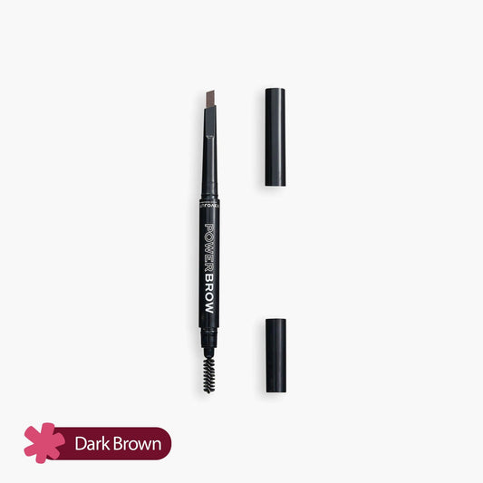 Revolution Relove Power Brow Pencil Dark Brown 0.3gm