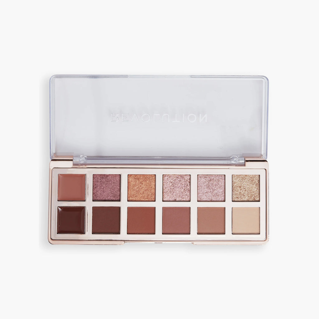 Revolution The True Icon Warm Nudes Eyeshadow Palette 8.4gm