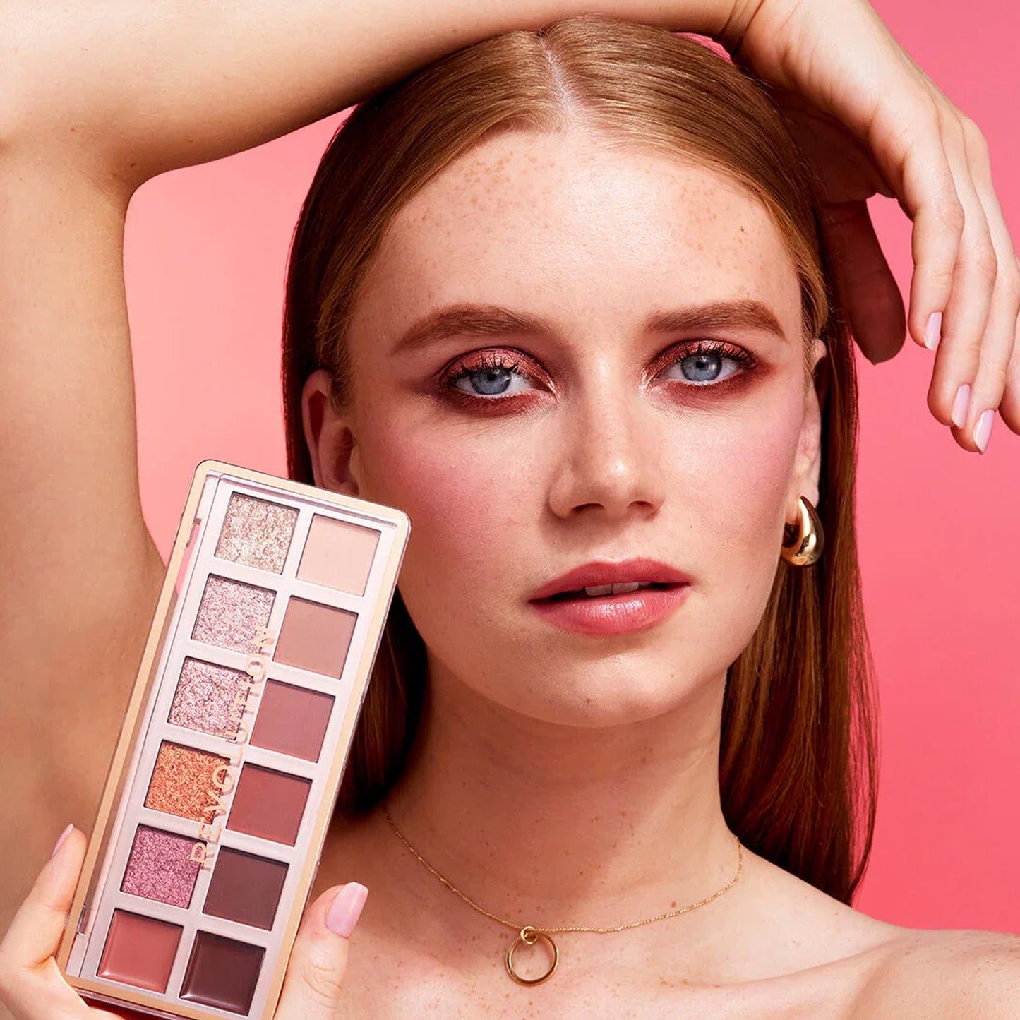 Revolution The True Icon Warm Nudes Eyeshadow Palette 8.4gm