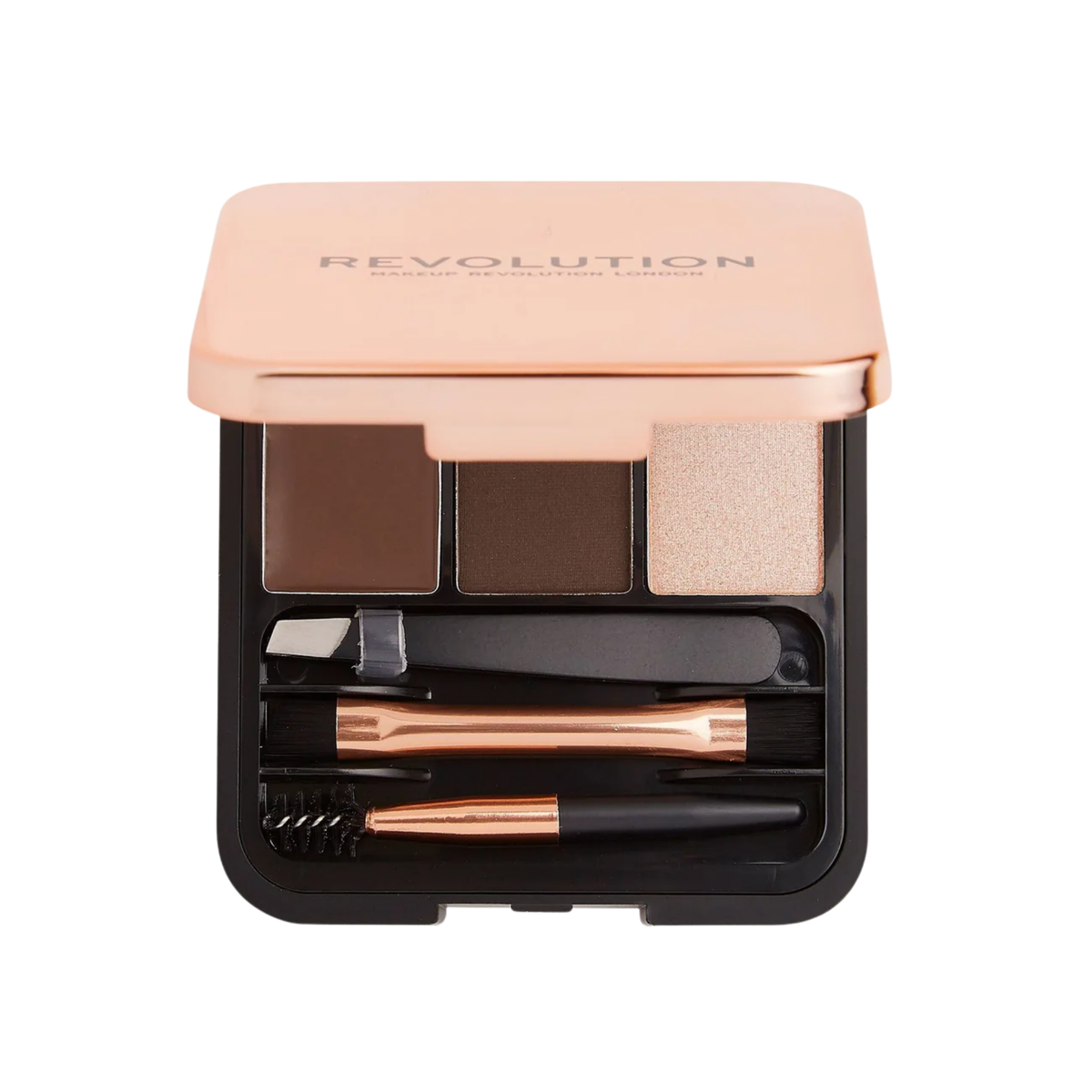 Revolution Brow Sculpt Kit Dark Brown 2.2gm
