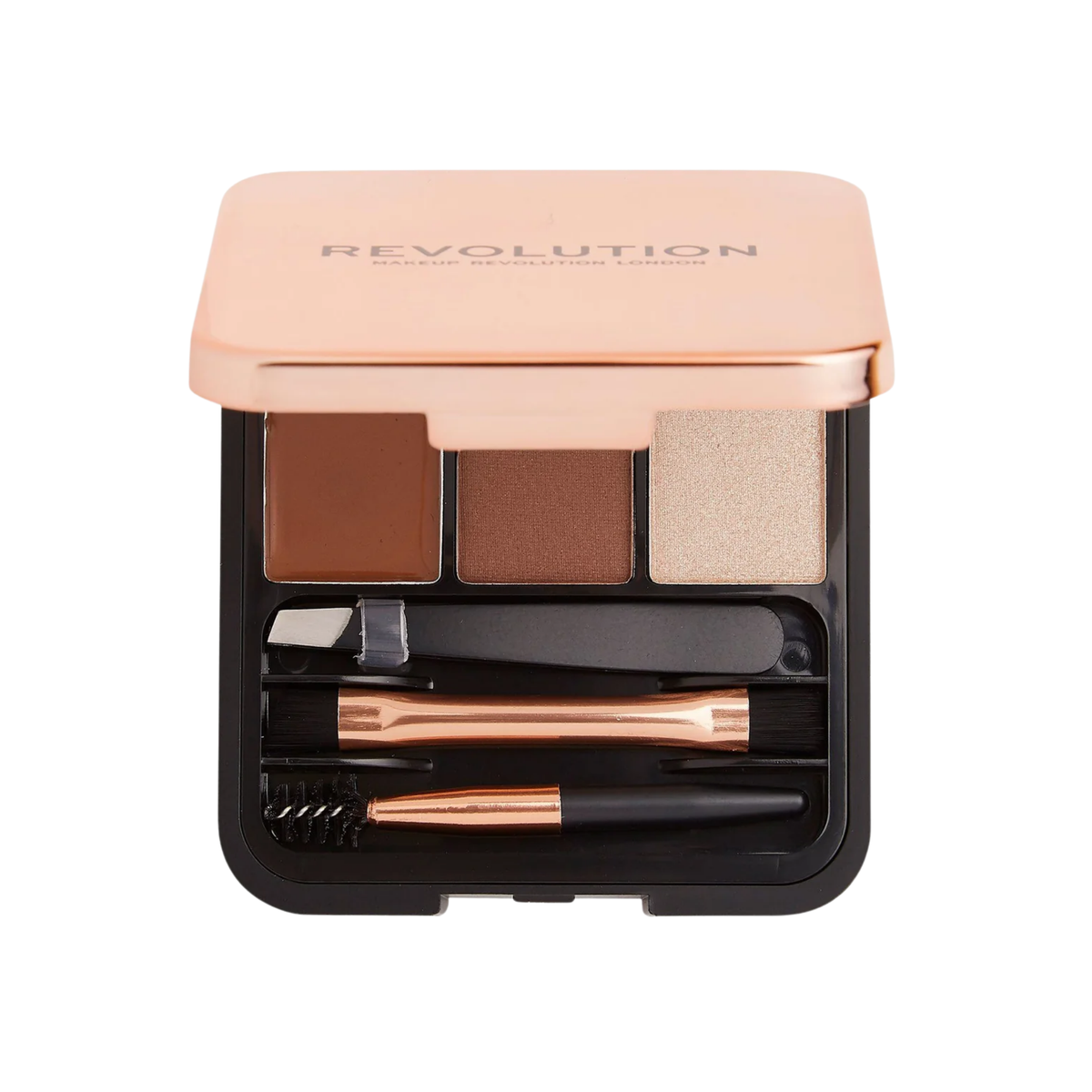 Revolution Brow Sculpt Kit Medium Brown 2.2gm