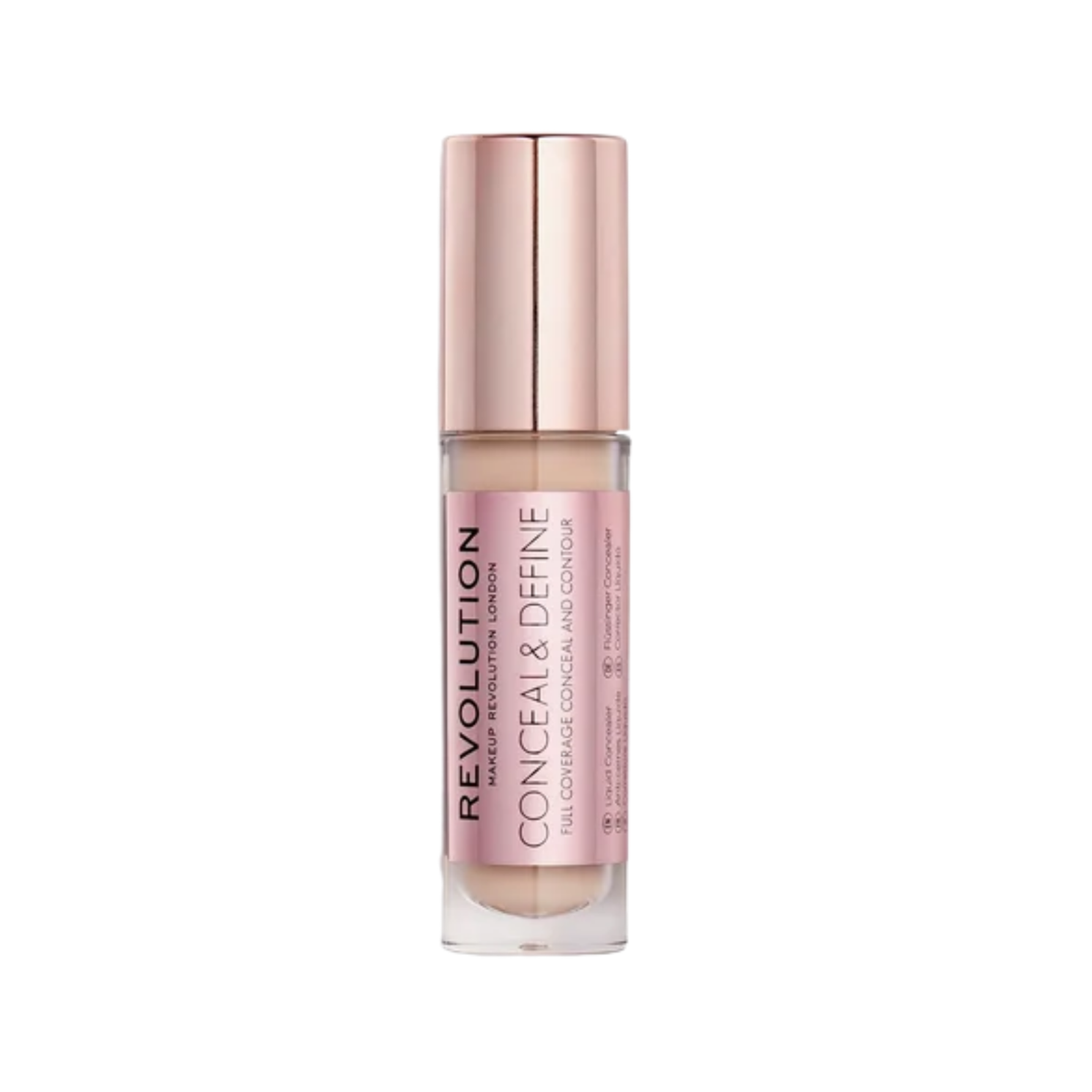 Revolution Conceal & Define Full Coverage Concealer And Contour C4 4gm