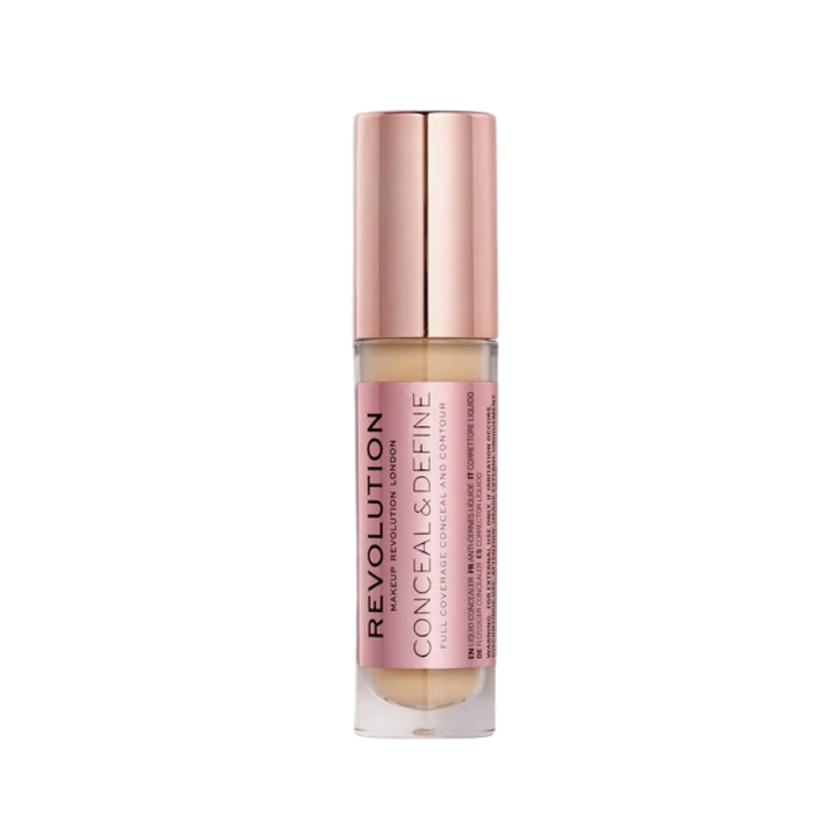 Revolution Conceal & Define Full Coverage Concealer And Contour C8.5 4gm