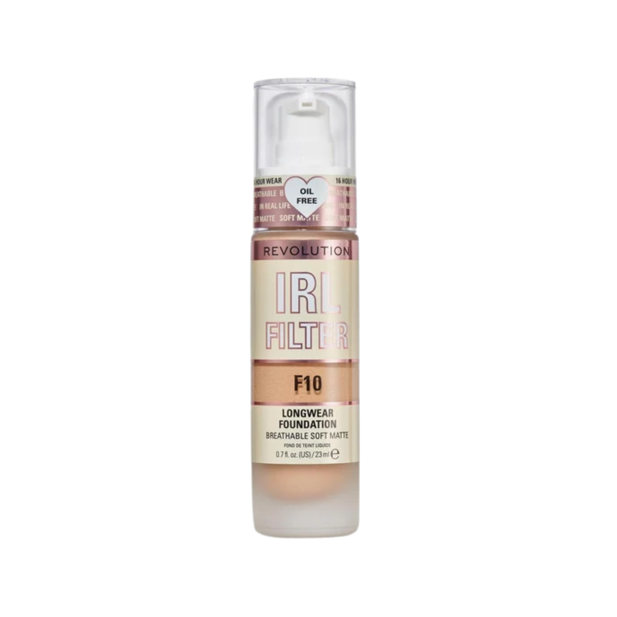 Revolution IRL Filter Longwear Foundation F10 23ml