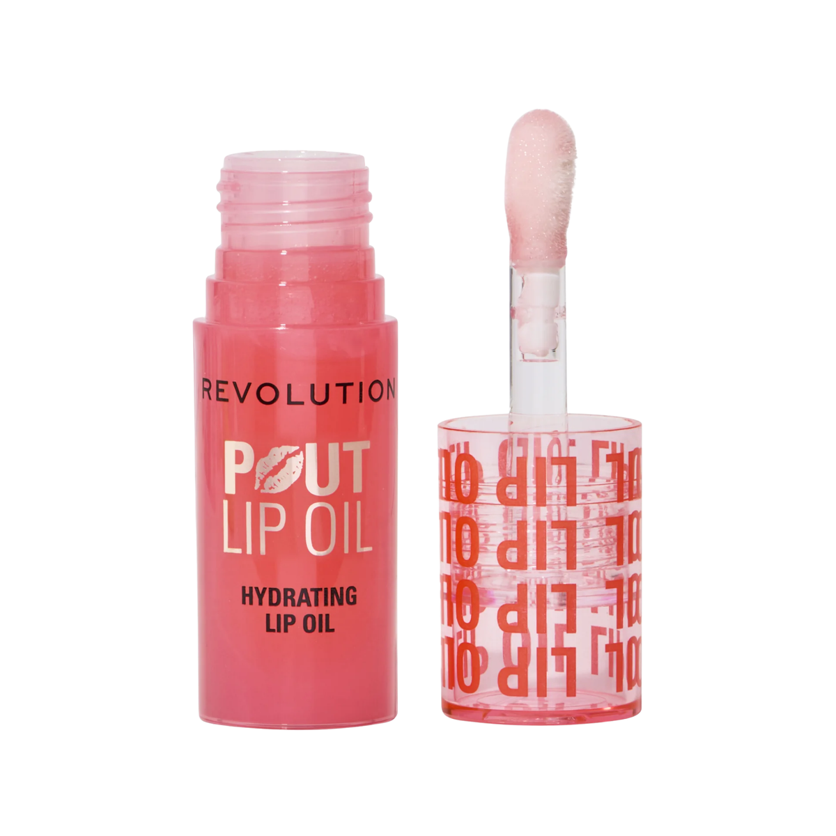 Revolution Pout Bomb Hydrating Lip Oil Juicy Peach 3ml