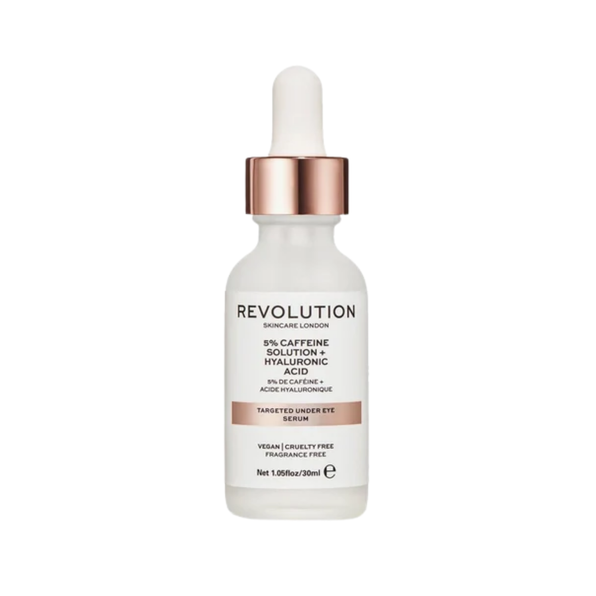 Revolution Skincare 5% Caffeine And Hyaluronic Acid Targeted Under Eye Serum 30ml