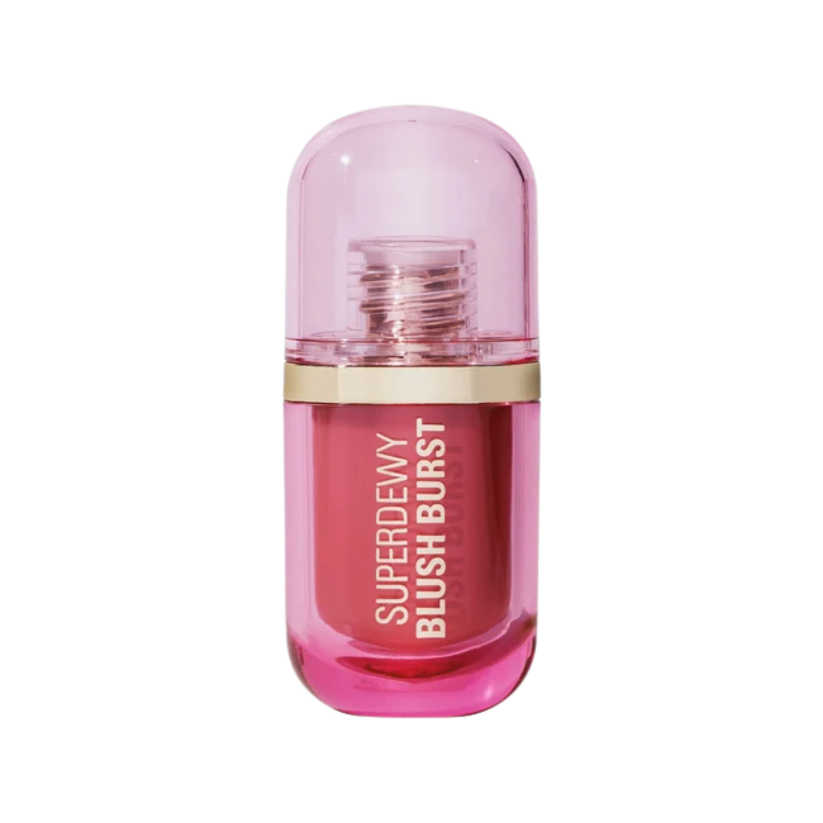 Revolution Superdewy Liquid Blush Burst Strawberry Milkshake Cool Pink 4.2ml