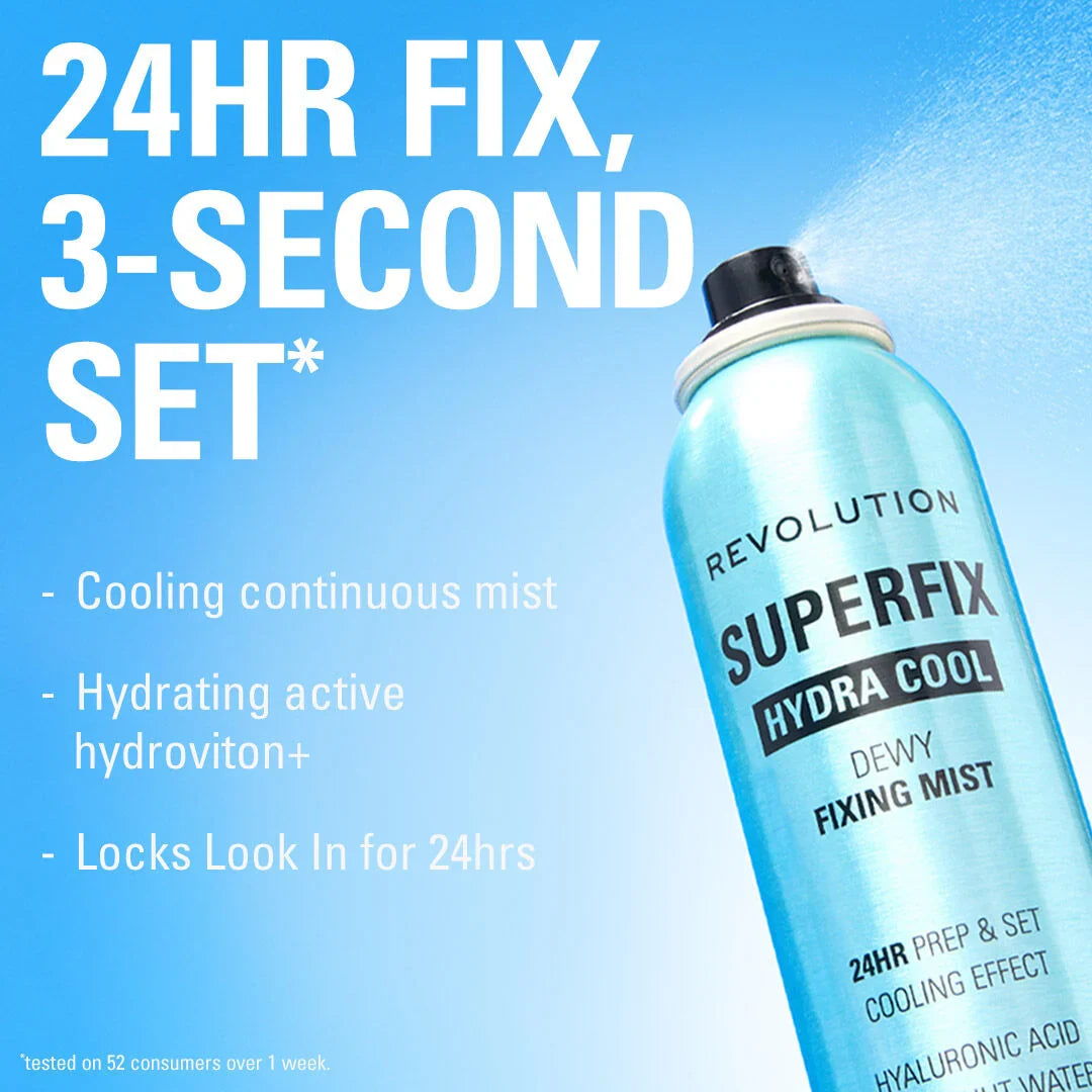 Revolution Super Fix Hydra Cool Dewy Fixing Mist 150ml