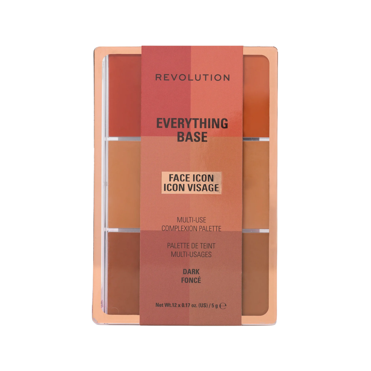 Revolution Everything Base Face Icon Multi Use Complexion Palette 5gm