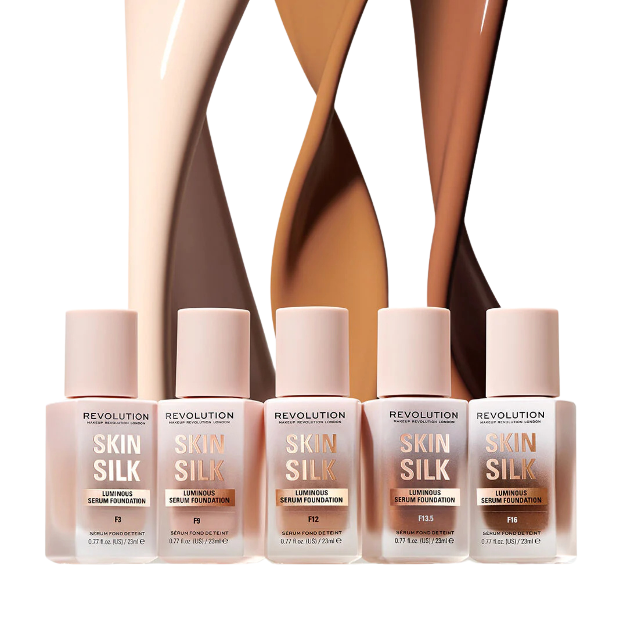 Revolution Skin Silk Luminous Serum Foundation 23ml - F2