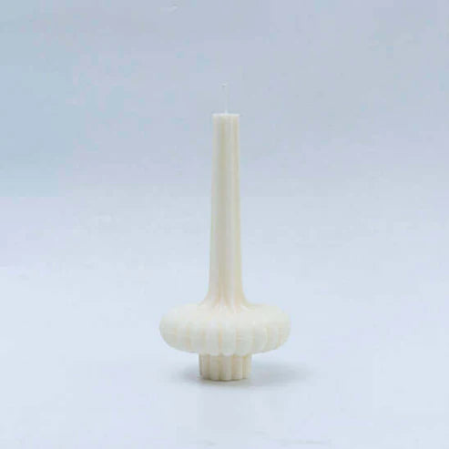 Candle Wick Store Ribbed Taper Pillar Candle price in Pakistan