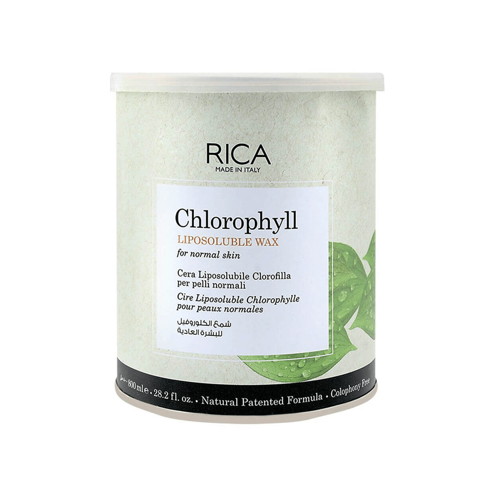 Rica Chlorophyll Liposoluble Wax For Normal Skin 800ml - TheSkinFit