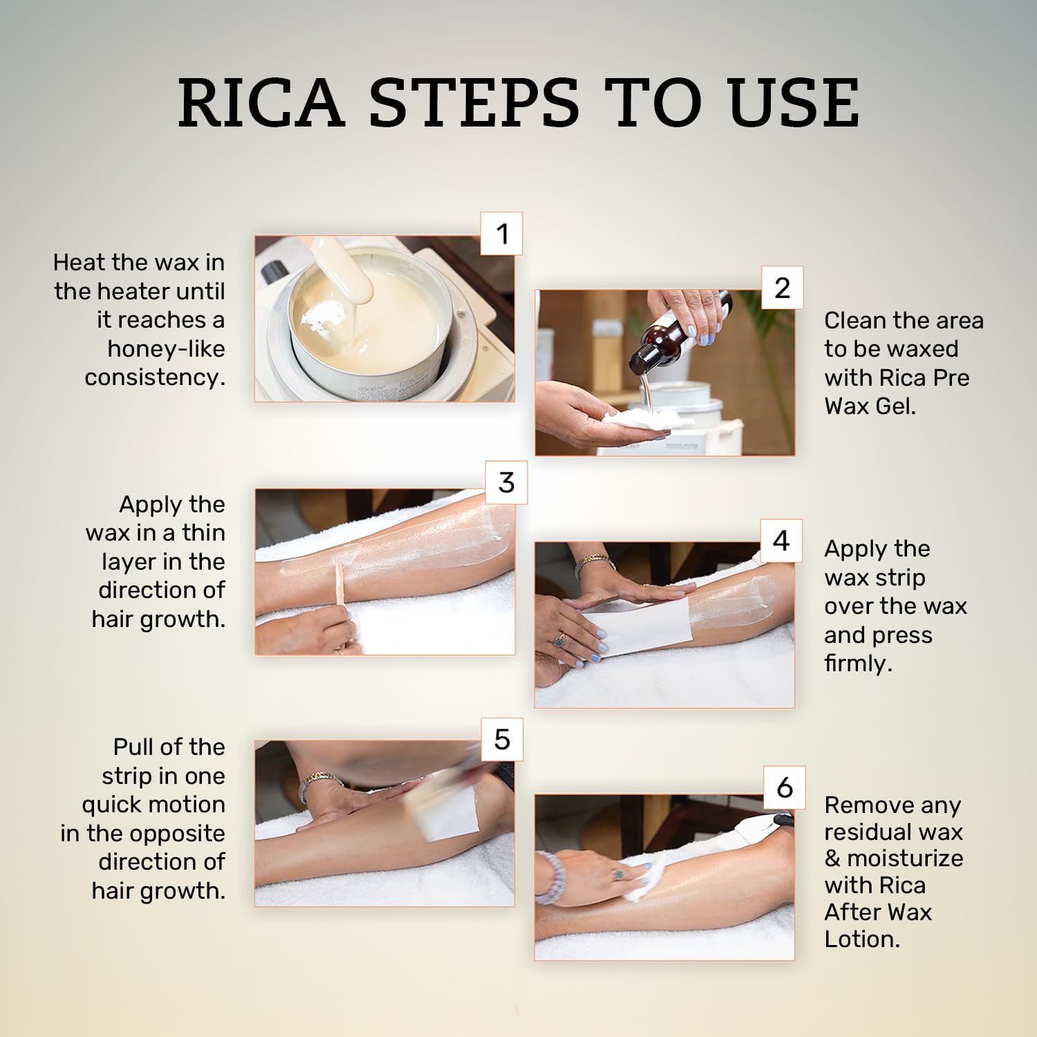 Rica Orange Liposoluble Wax For Sensitive Skin 400ml