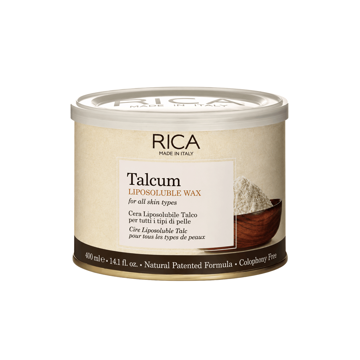Rica Talcum Liposoluble Wax
