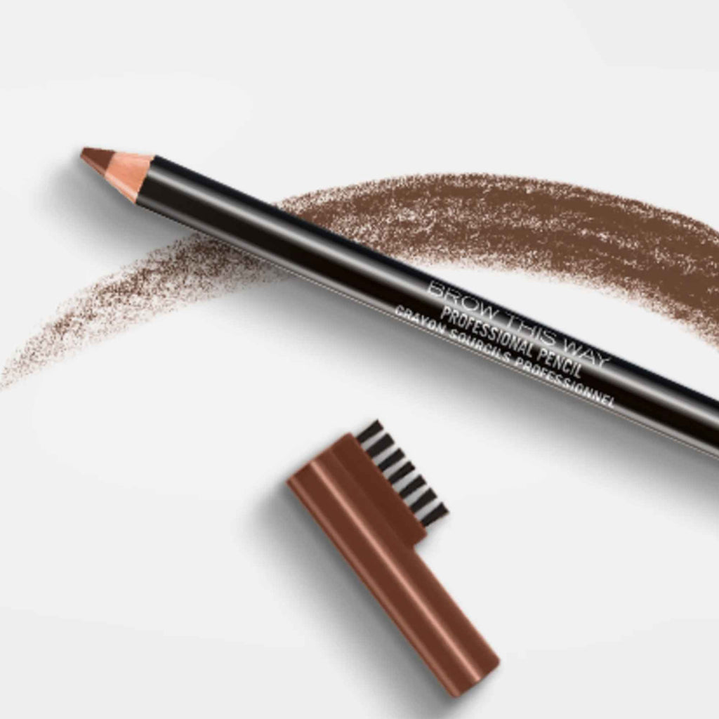 Rimmel Brow This Way Professional Pencil 001 Dark Brown 1.4gm