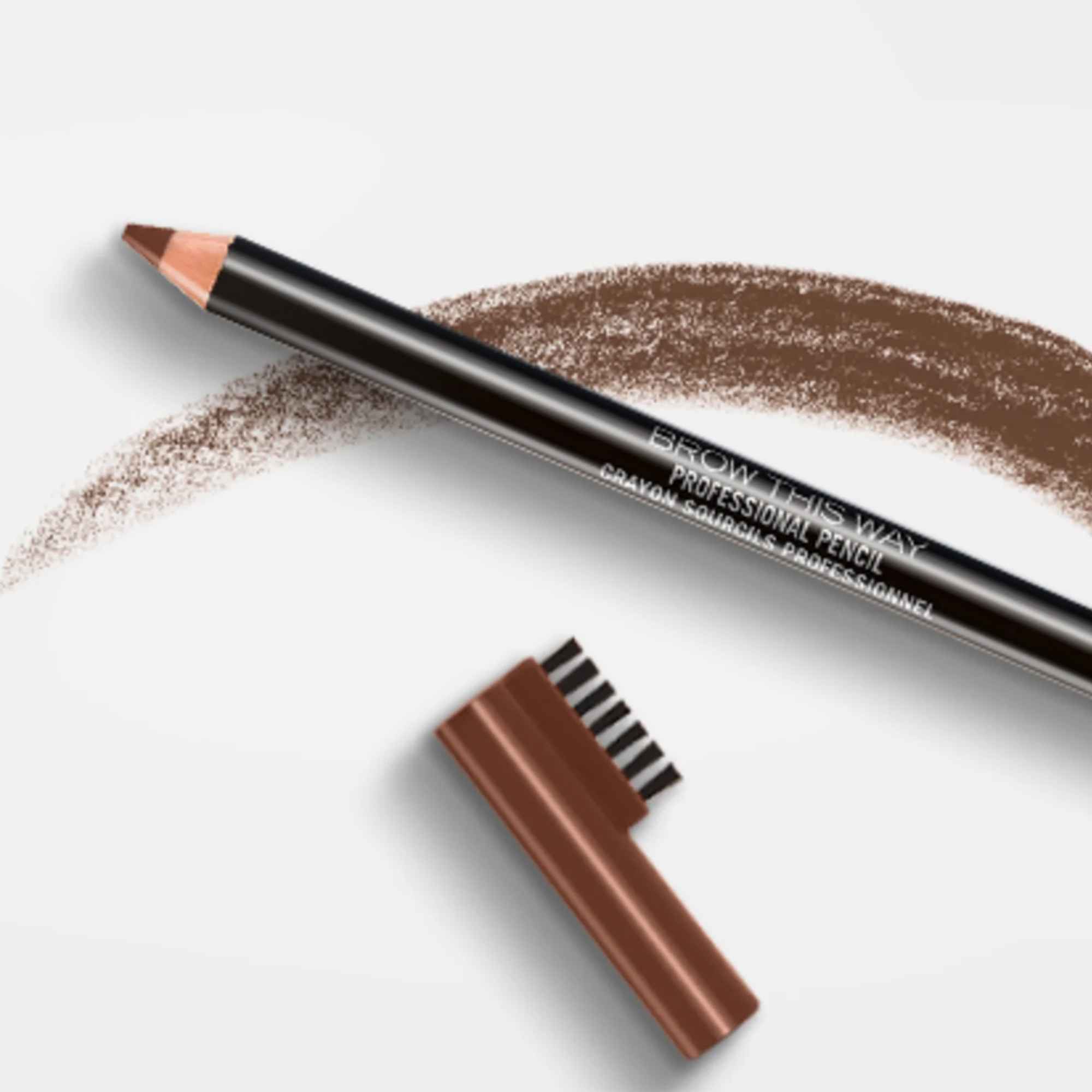 Rimmel Brow This Way Professional Pencil 001 Dark Brown 1.4gm